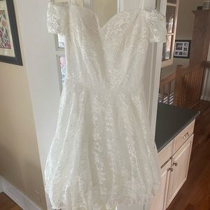 Windsor White Dress -NWT